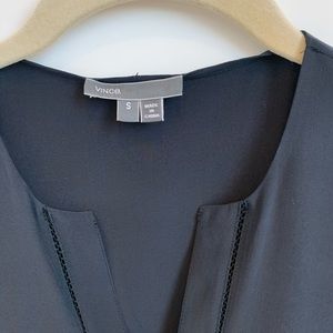 Vince Navy Blue Blouse